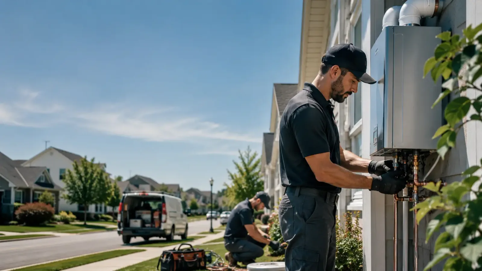 Tankless Water Heater Installation in Sandy Level, VA